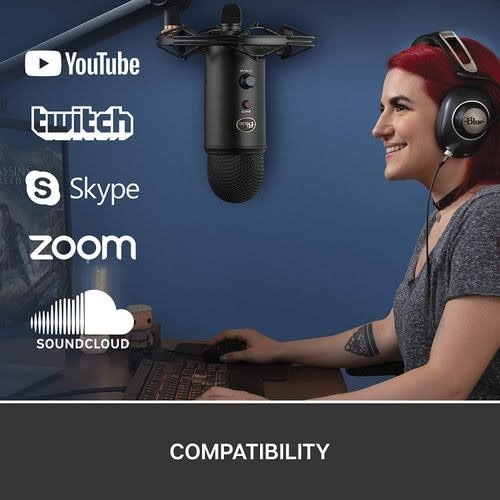 Yeti Usb Mic For Recording & Streaming