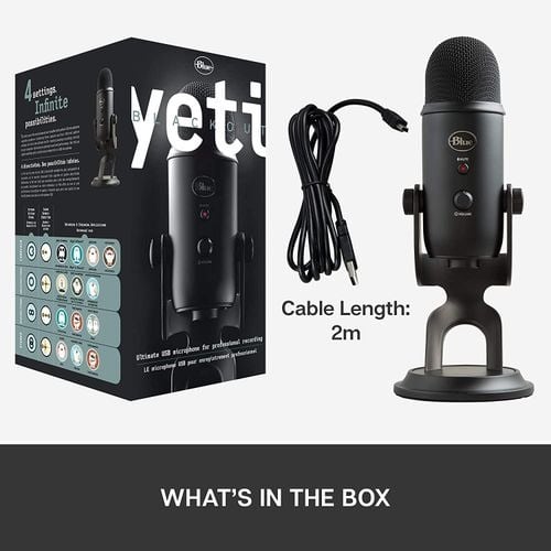Yeti Usb Mic For Recording & Streaming