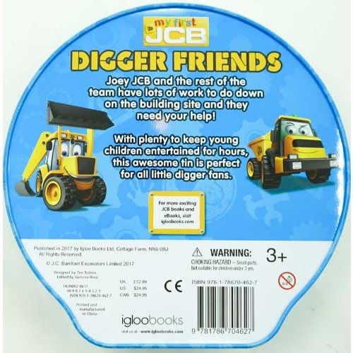 My First Jcb Digger Friends With Traffic Signs & Educational Chart