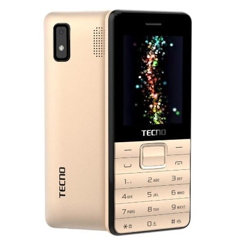 T372 - Triple Sim - 2.4” Screen - 4mb Rom - 4mb Ram- 1150mAh Battery - Gold