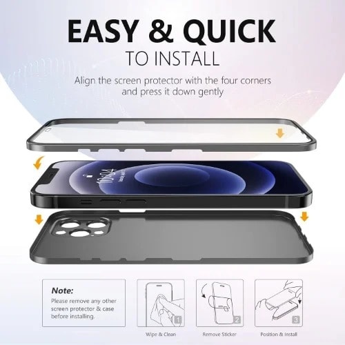 Ultra Thin 360 Case For Iphone 13