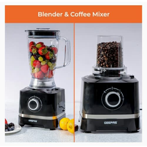 Multi-functional 10-in-1 Food Processor & Blender - 800W