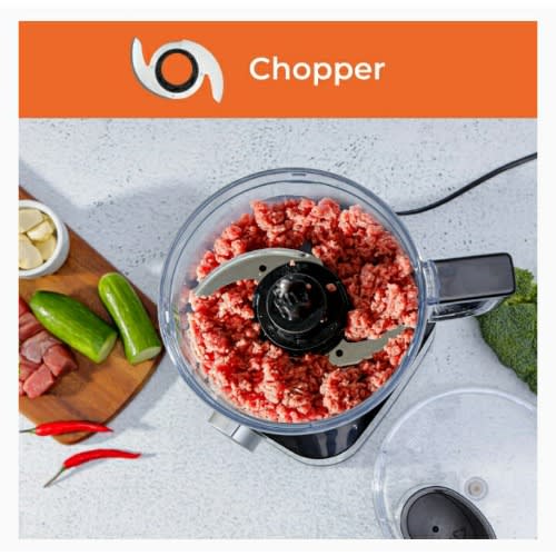 Multi-functional 10-in-1 Food Processor & Blender - 800W