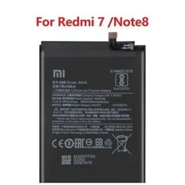 Battery Replacement For Xiaomi Redmi 7 Note 8