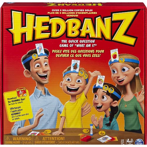 Hedbanz, Quick Question Family Guessing Game For Kids
