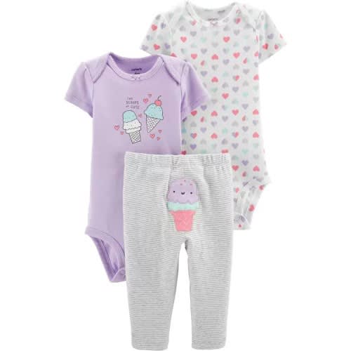 Ice Cream Inspired Outfit - 3Pcs