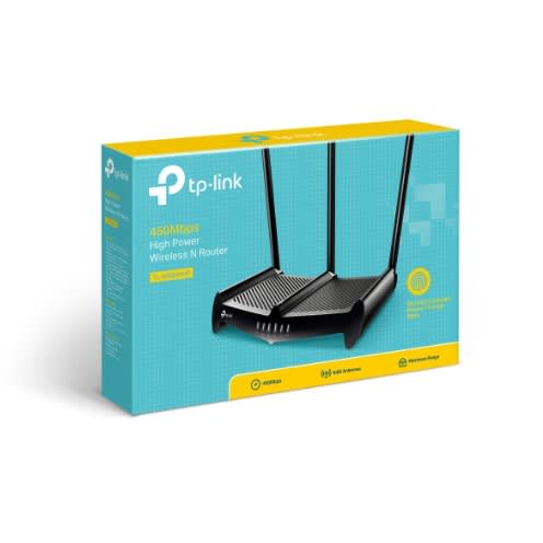 Tl-wr941hp 450mbps High Power Wireless N Router