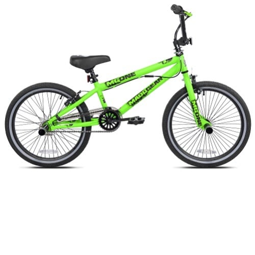 Madd Gear 20" Freestyle Bmx Boy's Bike, Green