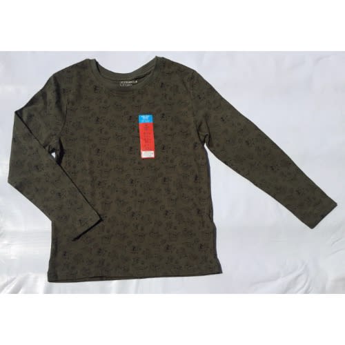 Animals Design Boys Long Sleeve Top