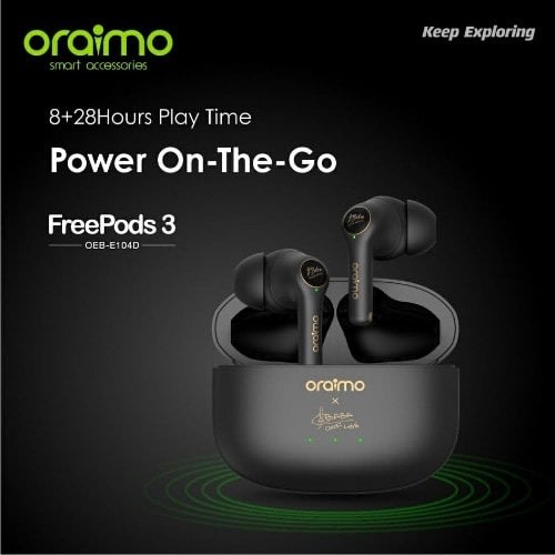 Freepods 3 - 2baba Tuned Tws True Wireless Stereo Earbuds - Oeb-e104d - Black