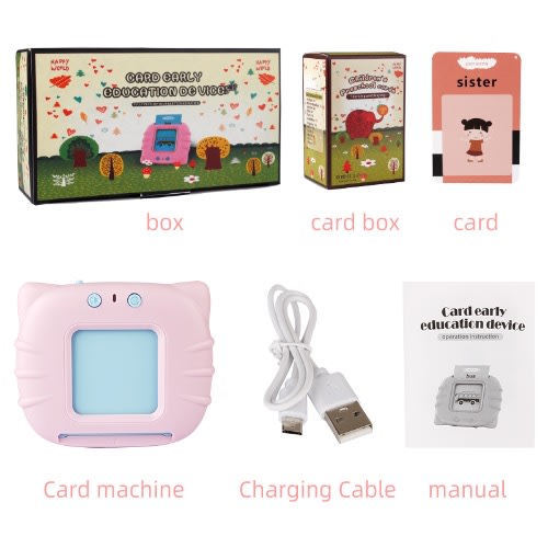 Kids  Educational Flash Cards And Card Reader