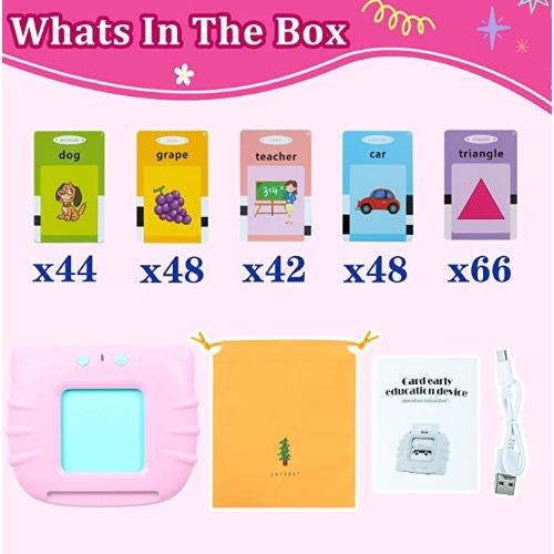 Kids  Educational Flash Cards And Card Reader