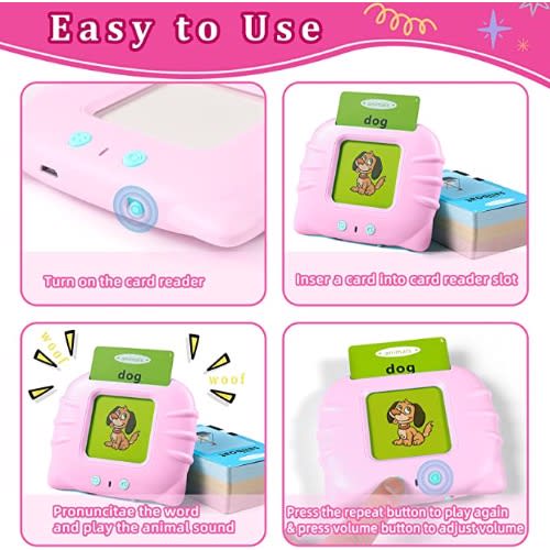 Kids  Educational Flash Cards And Card Reader