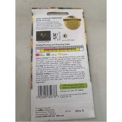 Viola network Improved Seeds -50seeds
