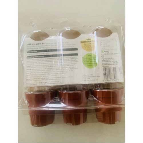 Chilli Trio Grow Kit - Seeds - Pepper - 20g