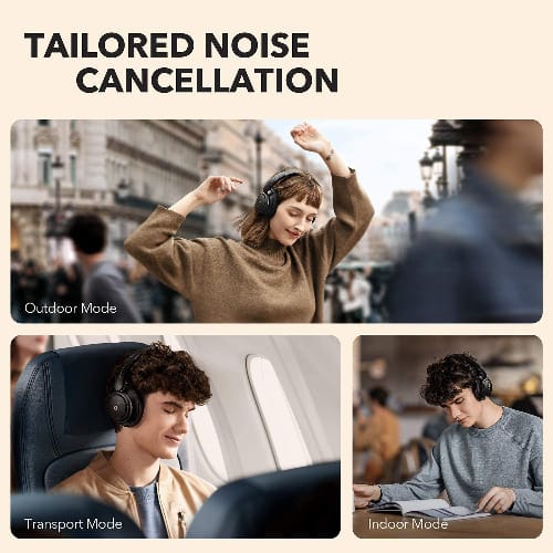 Soundcore By Anker Life Q30 Hybrid Active Noise Cancelling Headphones With Multiple Modes