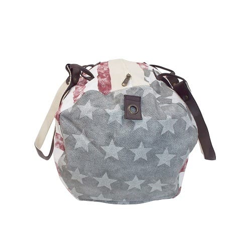 Stripes & Stars Canvas Duffle Bag