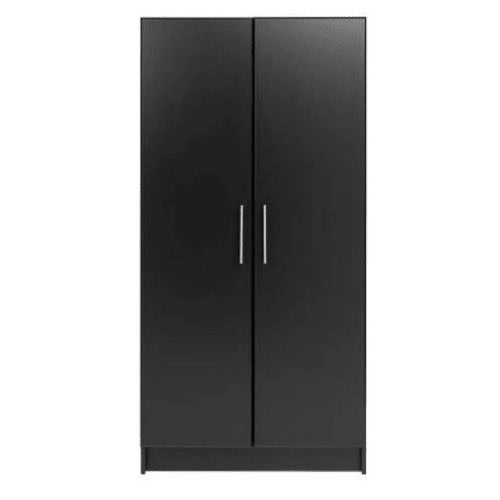 32" Wardrobe Cabinet - Black