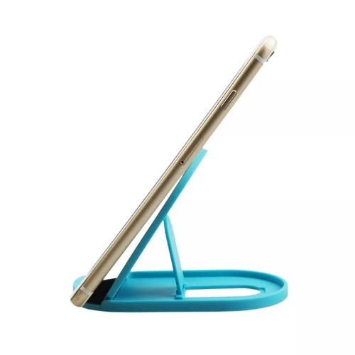 Adjustable Multi Angle Folding Stent Tablet And Phone Holder - Blue