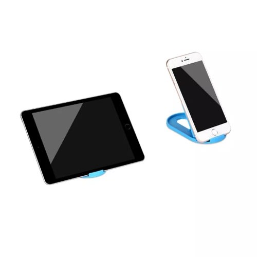 Adjustable Multi Angle Folding Stent Tablet And Phone Holder - Blue