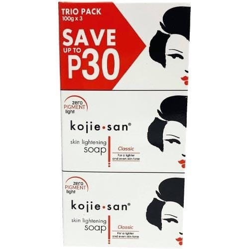 Kojiesan Skin Lightening Soaps - 100g X 3Pcs