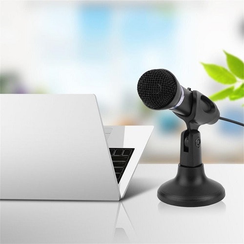 3.5MM Plug in Microphone For Computer Recording Omnidirectional