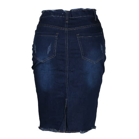 Denim Skirt- Blue