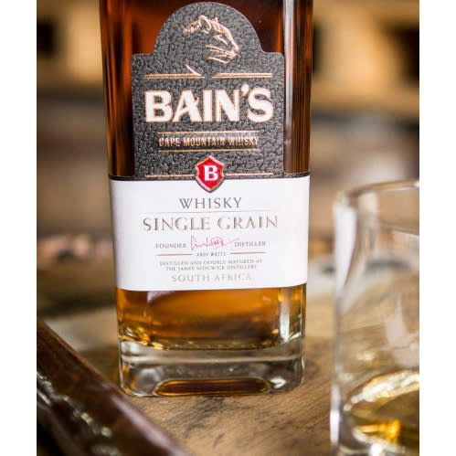 Bain's Single Grain South African Whiskey - 70cl