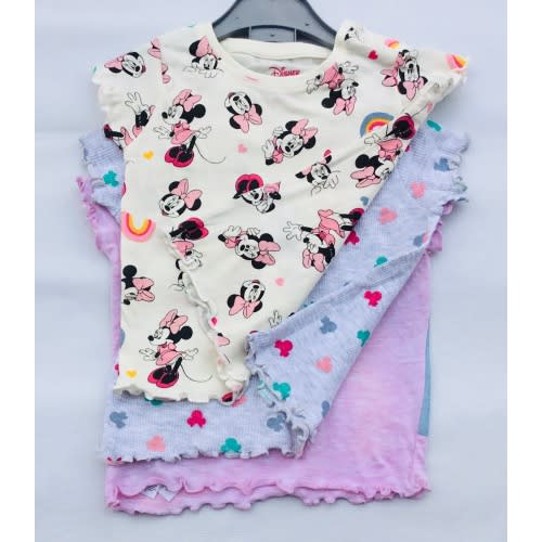 3 Pack Mickey Mouse Short Sleeve Tops