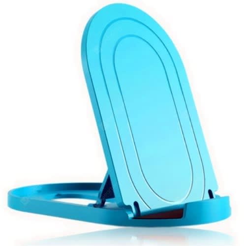 Adjustable Folding Stents Tablet And Phone Holder - Blue