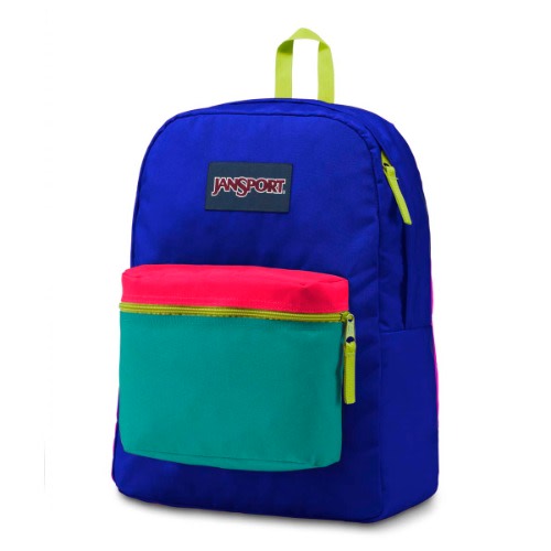 Exposed Backpack - Regal Blue/neon Yellow