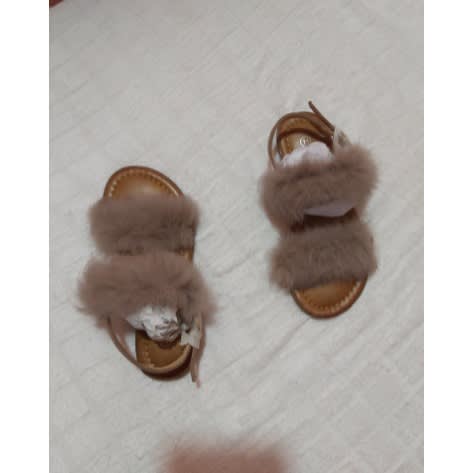 Fur Sandal Carton color