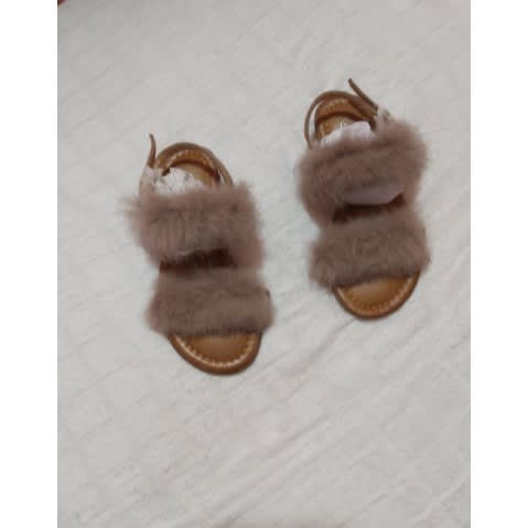 Fur Sandal Carton color