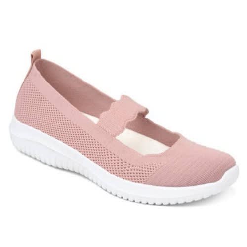 Summer Flat Mesh Women Sneakers - Pink