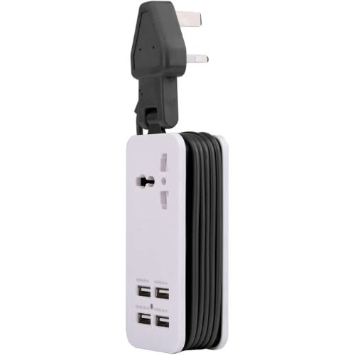 Universal Portable Charging Station - 4 Port Usb