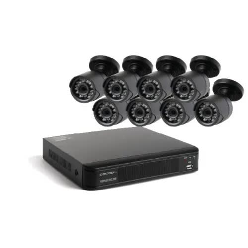 Cocoon 8 Camera Home Security System With Dvr