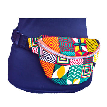 Ankara Waist Purse
