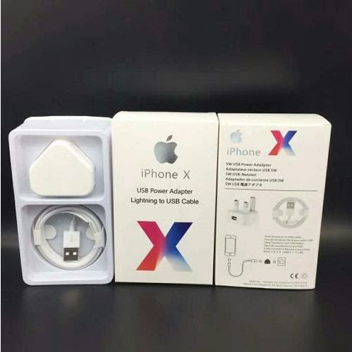 Charger For iPhone X - White