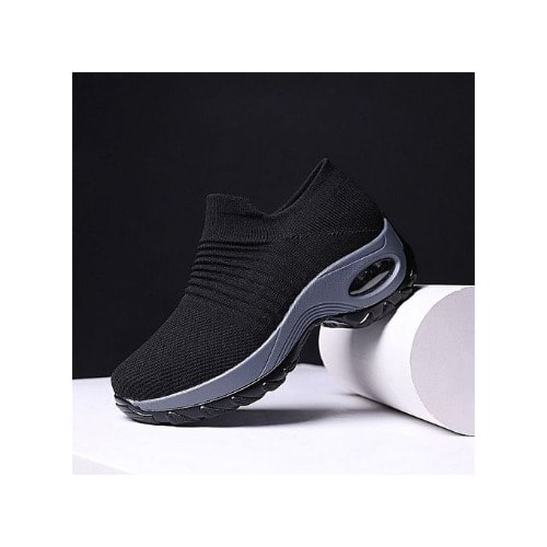 Black Socks Sneakers