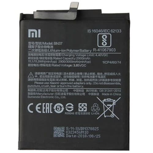 Replacement Battery For Redmi 6 / 6a