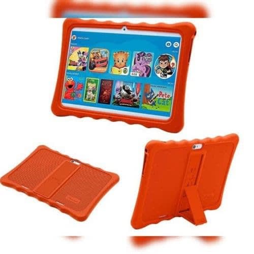 K11 Kid Educational Tablet Dual Sim, 10.1 Inch Ips Lcd , 1 Gb Ram, 16 Gb Rom - Orange