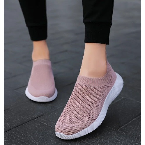 Breathable Female Sneakers - Pink
