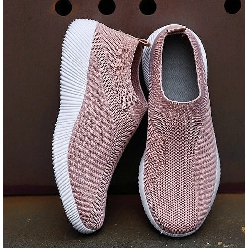 Breathable Female Sneakers - Pink