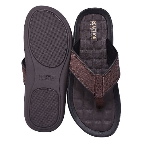 Reaction Men’s Pitch Four-k Slippers- Brown