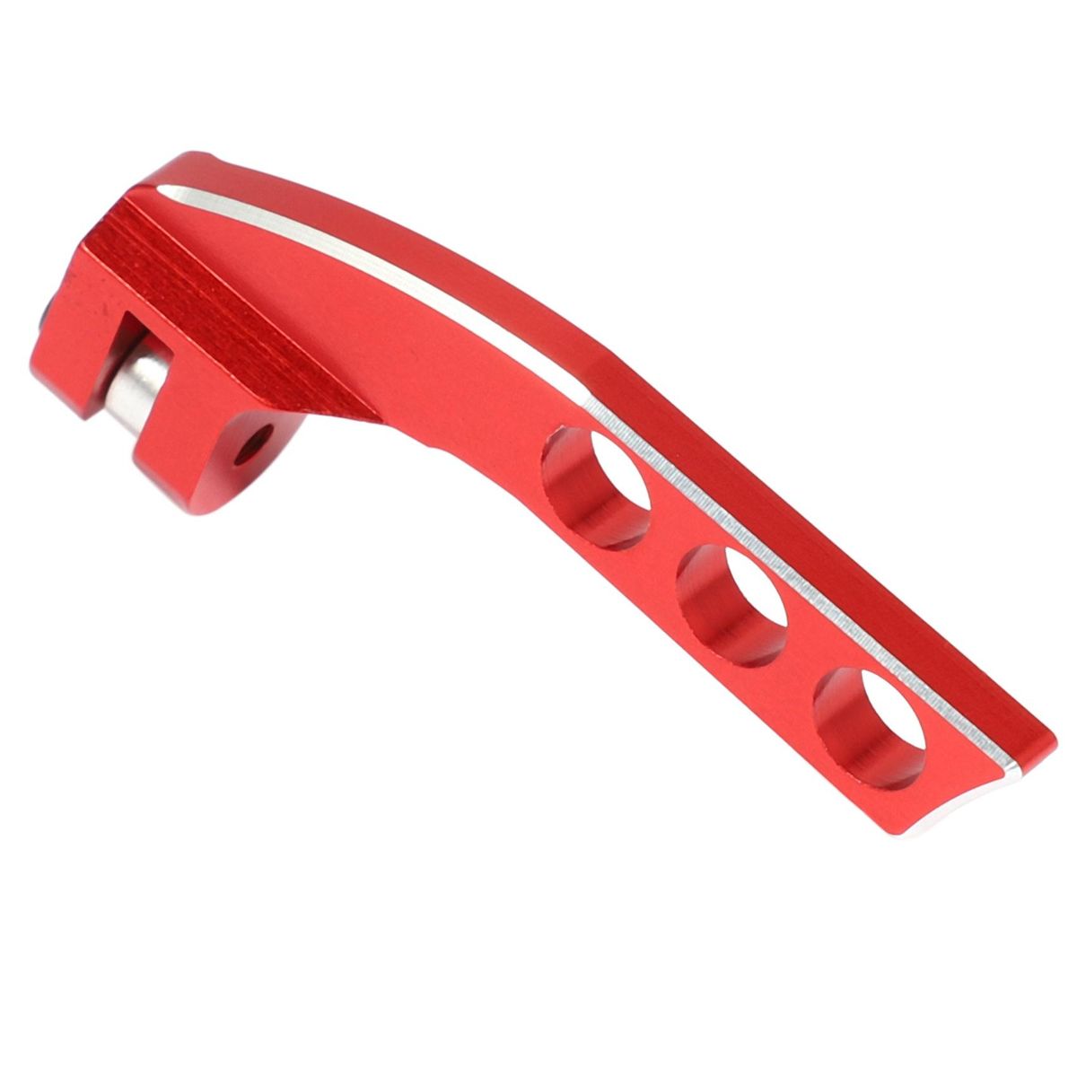 Metal 4-Hole Transmitter Neck Strap Balancer Adjuster for Futaba Radiolink Frsky X9D RC Remote Control,Red Horizontal