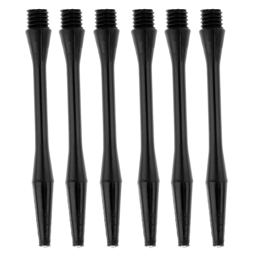 120 Pcs Plastic 54mm 2BA Anodised ReGrooved Dart Stems  Shafts Diam