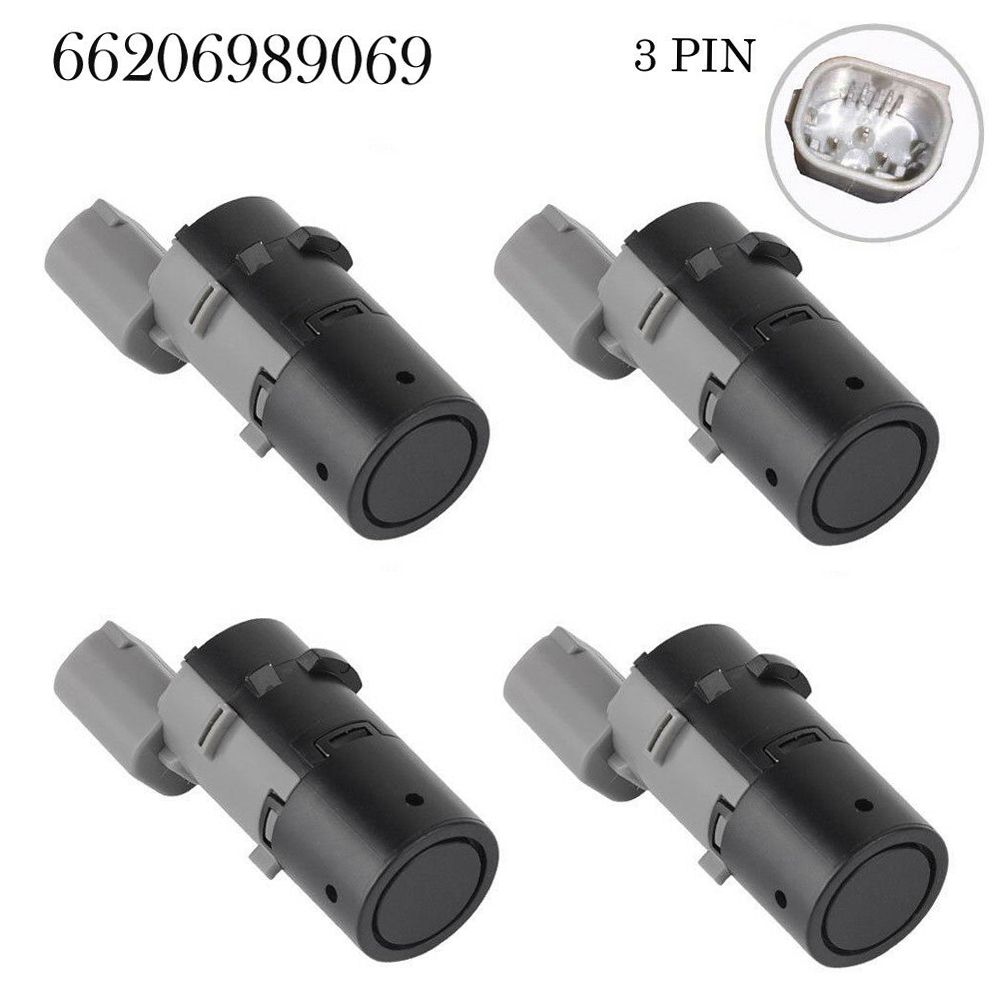 4pcs Reverse Bumper Backup Parking Assist Sensor Reversing