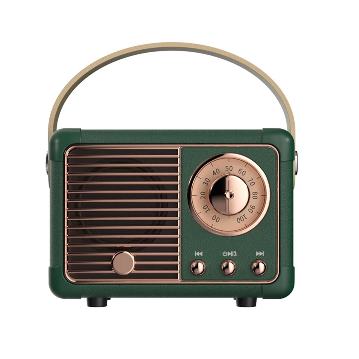 Mini Retro Style Radio Receiver Portable Classical Speaker Desktop Decoration Travel Music Player