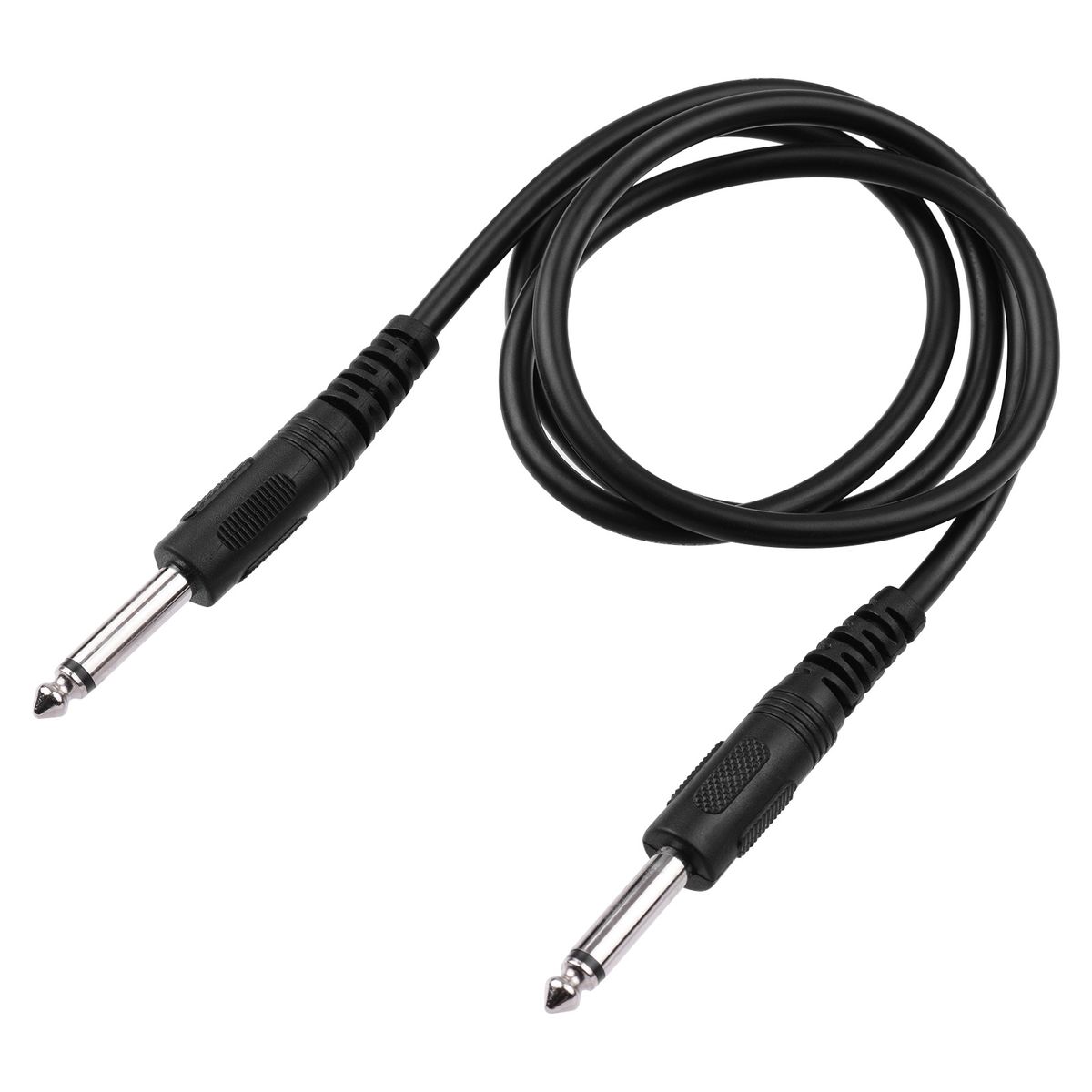 Guitar Cable Black Audio Cable For Electric Guitar Bass