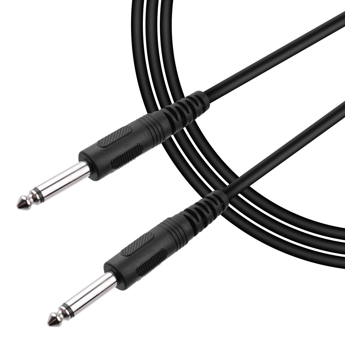 Guitar Cable Black Audio Cable For Electric Guitar Bass